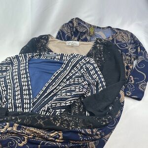 3 Versatile Maternity Dresses - Office Appropriate - Size S